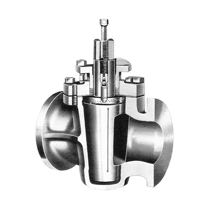 CI 2 Way Plug Valve - Image 2